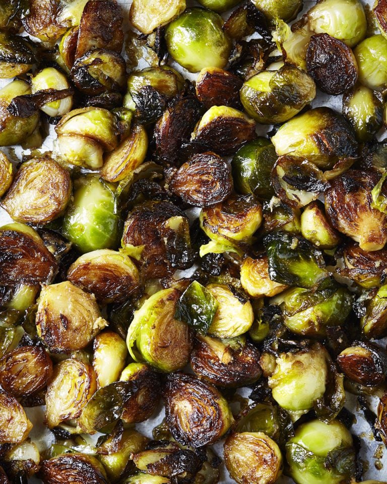 Garlic butter sprouts