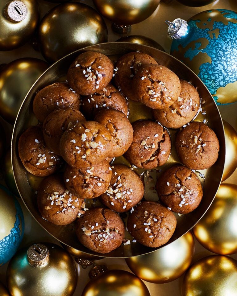 Melomakarona (Greek Christmas biscuits)